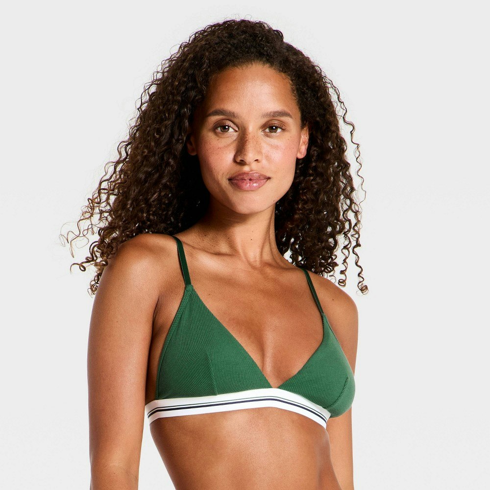 Wild Fable Women's Cotton Ribbed Bralette: $10