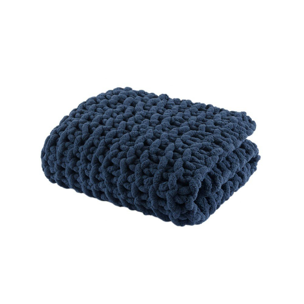 Madison Park 50"x60" Chenille Chunky Knit Throw Blanket: $86.99 Madison Park 50"x60" Chenille Chunky Knit Throw Blanket: $86.99