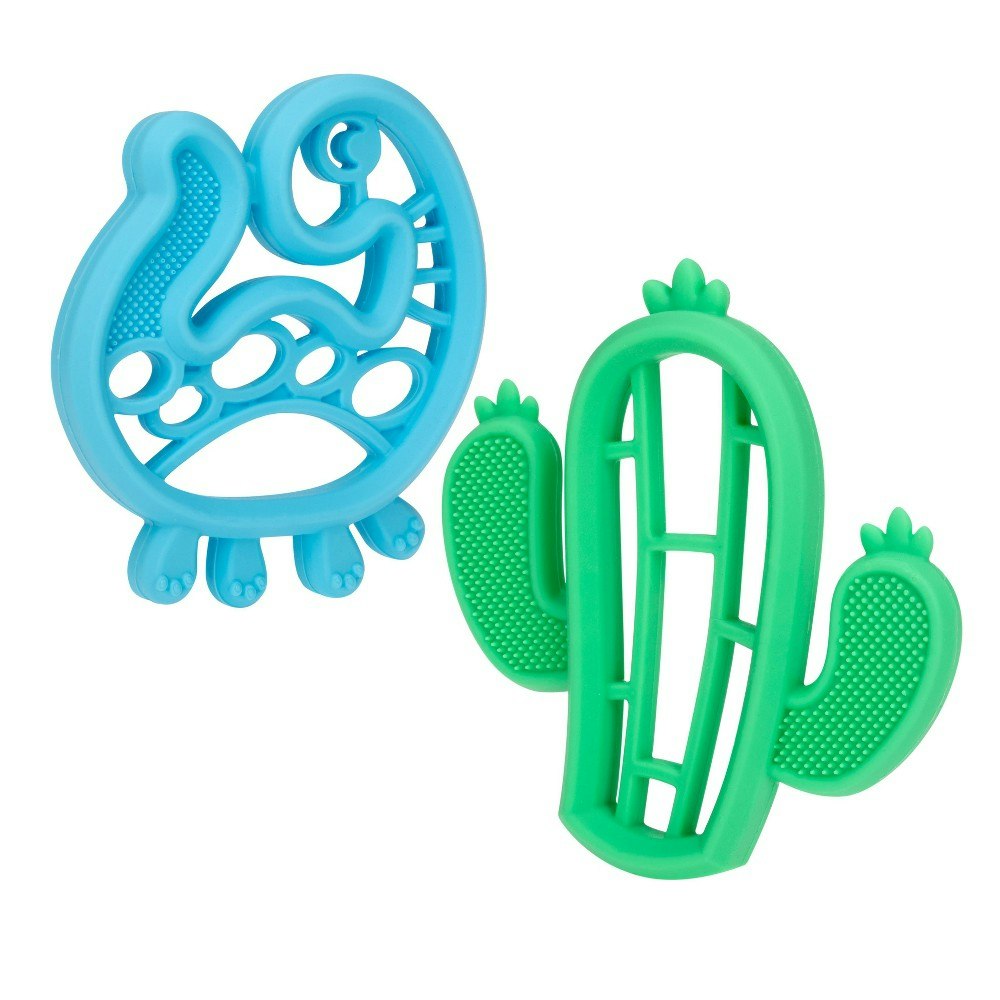 Nuby All Silicone Teether 2-Pack: $5.49 Nuby All Silicone Teether 2-Pack: $5.49