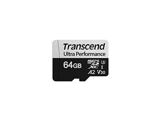 Transcend 64GB UHS-I microSD Memory Card: $56.24 Transcend 64GB UHS-I microSD Memory Card: $56.24