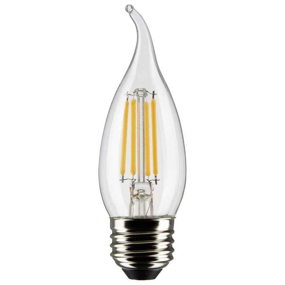 40-Watt Equivalent CA10 E26 Dimmable LED Filament Bulb 24-Pack: $191.95