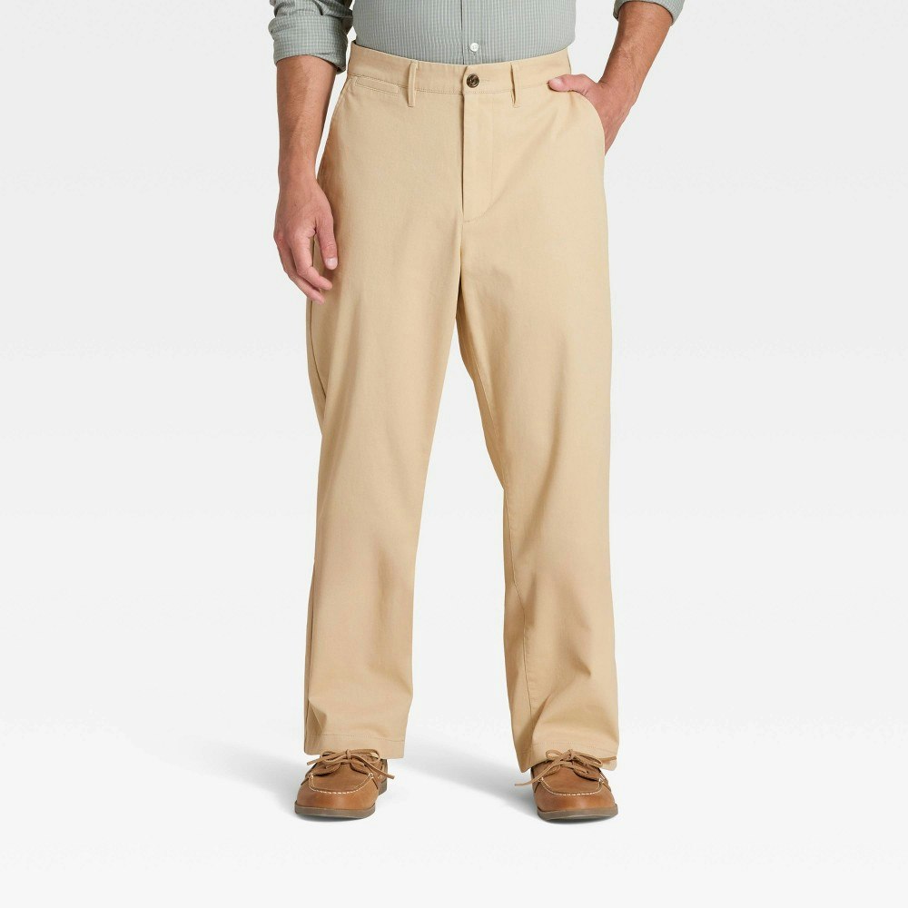 Goodfellow & Co Men's Relaxed Fit Chino Pants 33x34: $17.50 Goodfellow & Co Men's Relaxed Fit Chino Pants 33x34: $17.50