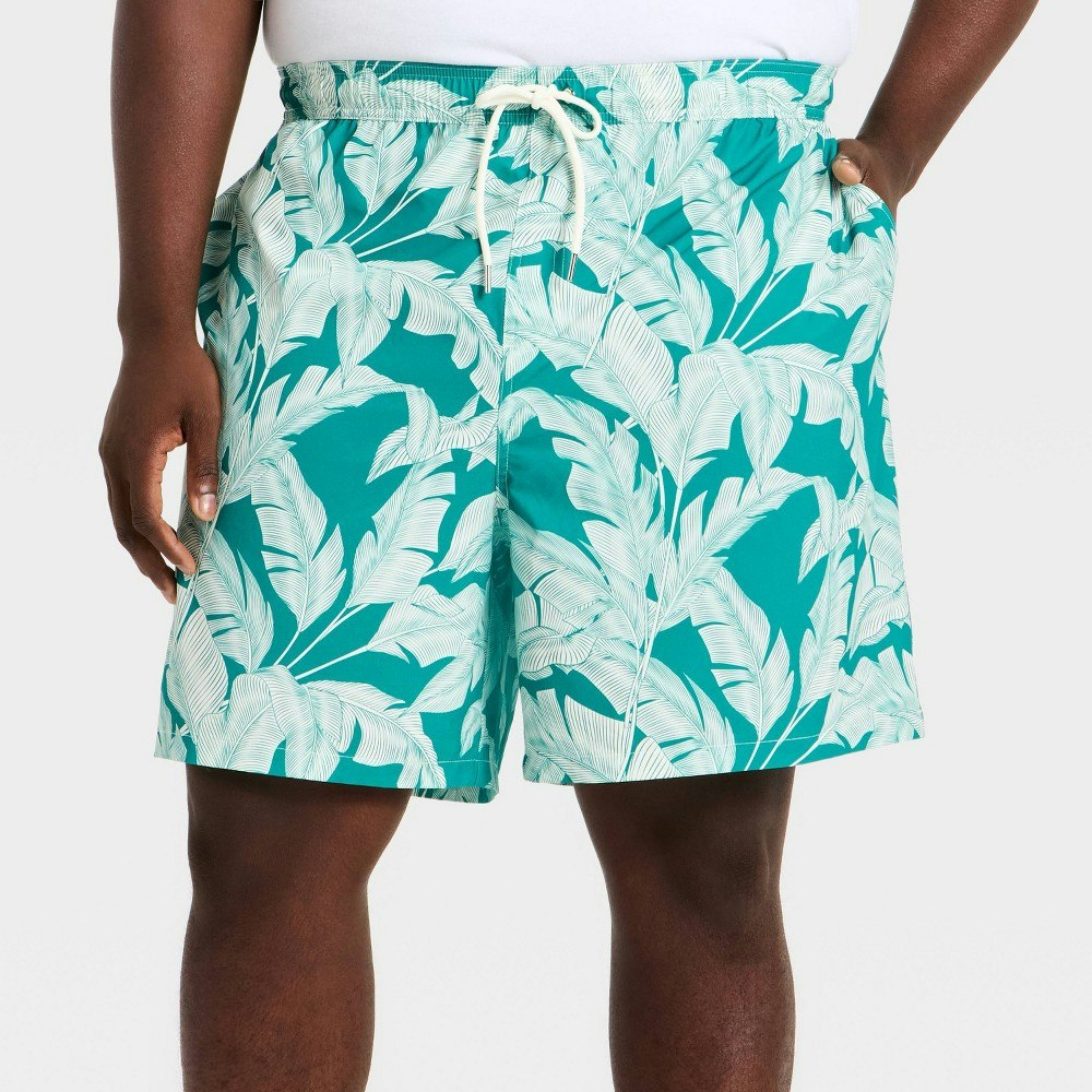 Goodfellow & Co 7-inch Men's Swim Trunks with Liner 4XL: $35