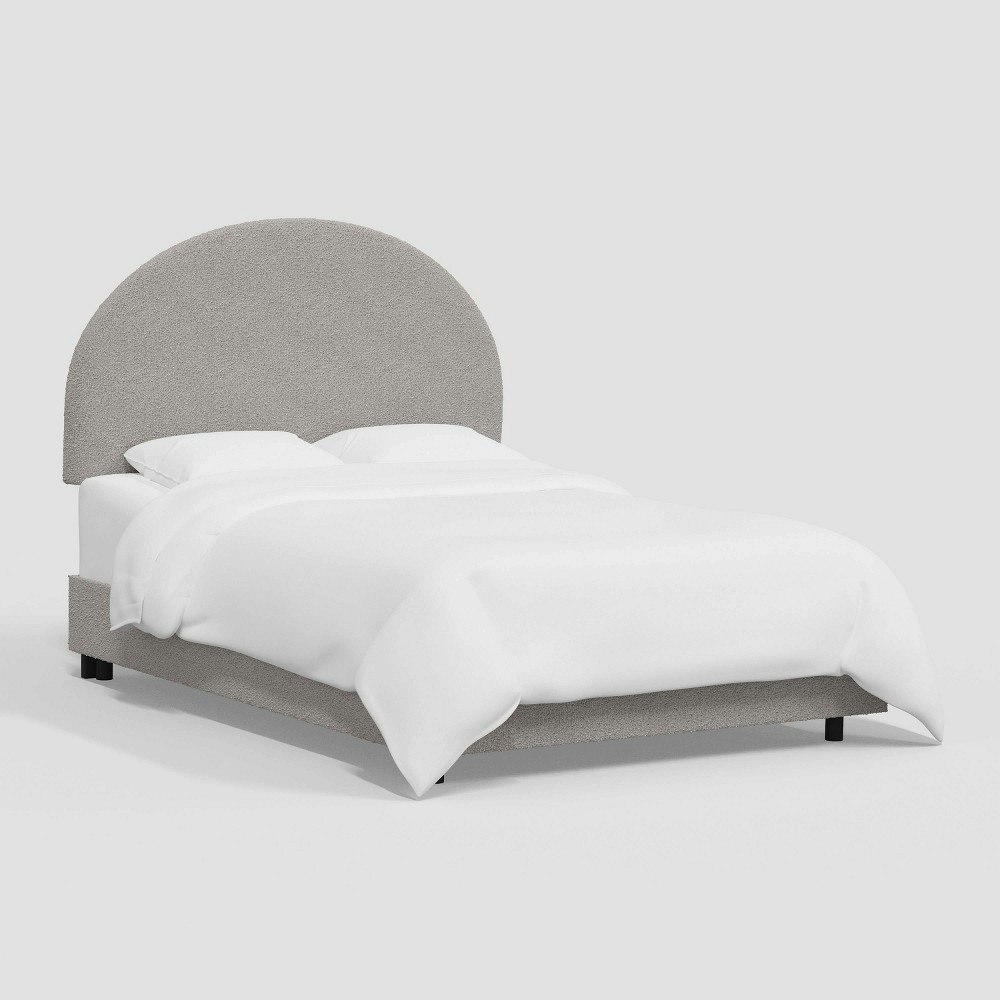Threshold Adaline Twin Upholstered Half-Moon Bed: $910 Threshold Adaline Twin Upholstered Half-Moon Bed: $910
