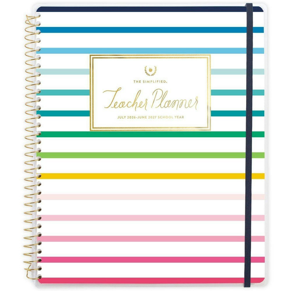 Emily Ley for At-A-Glance 8.375"x11" 2026-2027 Weekly/Monthly Teacher Planner: $25.49 Emily Ley for At-A-Glance 8.375"x11" 2026-2027 Weekly/Monthly Teacher Planner: $25.49