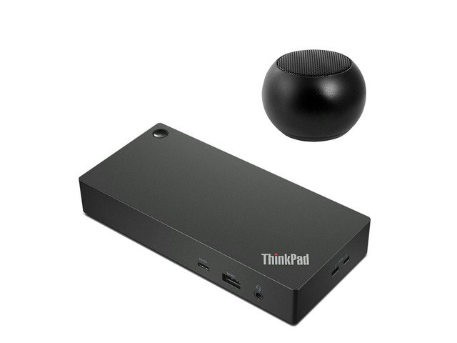 Lenovo ThinkPad USB-C Dock and Mini Speaker Bundle: $369 Lenovo ThinkPad USB-C Dock and Mini Speaker Bundle: $369