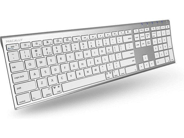 Macally Multi-Device Wireless Bluetooth Keyboard for Mac: $98.97