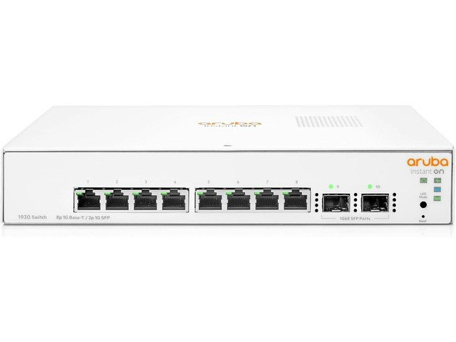 HPE Instant On 1930 8-Port Gigabit Ethernet Smart Switch: $510