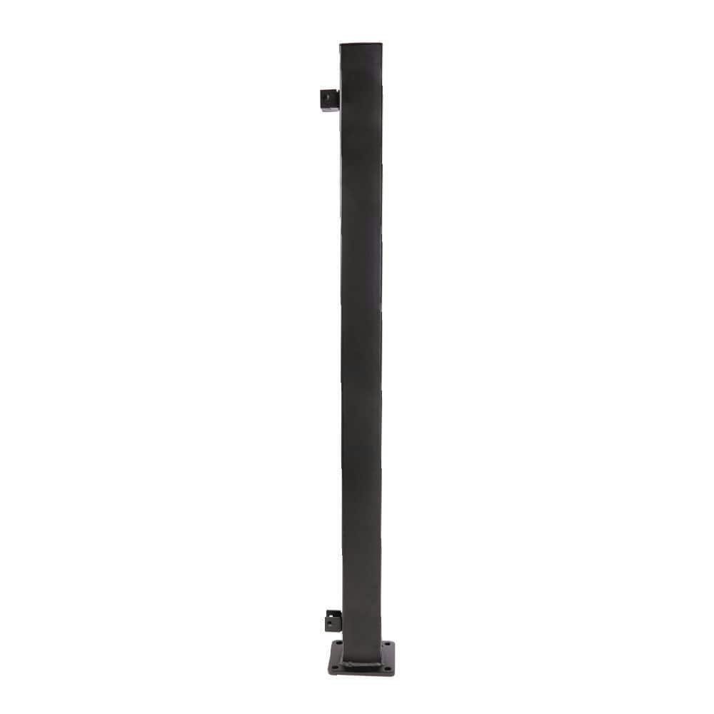 Fe26 39.5-inch Steel Railing End Post: $98.13 Fe26 39.5-inch Steel Railing End Post: $98.13