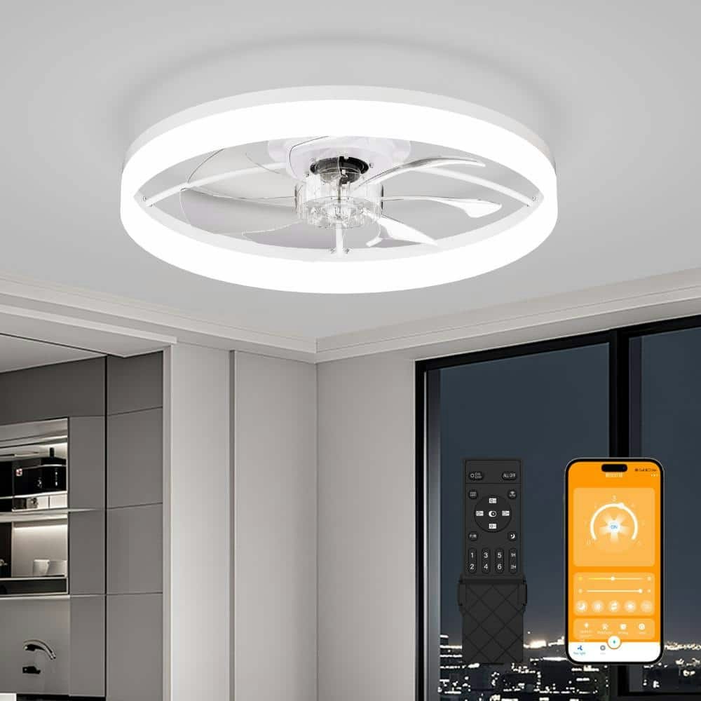 23.6-Inch Ceiling Fan with Light and Remote Control: $149.50