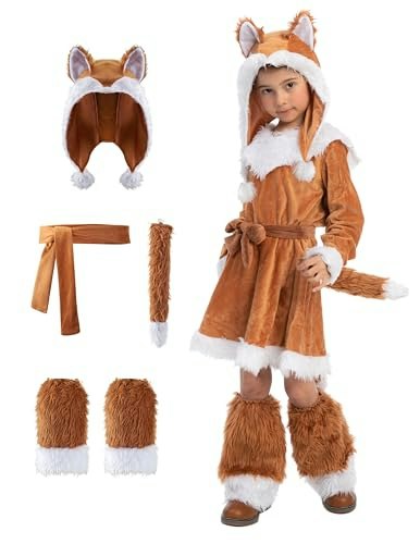Spooktacular Creations Girls Fox Costume Small: $22.09 Spooktacular Creations Girls Fox Costume Small: $22.09