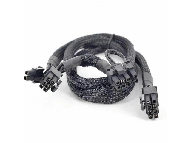 CPU 8-Pin Male to Dual 8-Pin PCI-E Modular Power Cable: $26.39 CPU 8-Pin Male to Dual 8-Pin PCI-E Modular Power Cable: $26.39