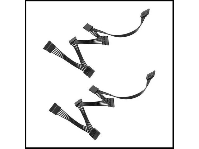 15-Pin SATA Power Extension Splitter Cable 2-Pack: $13.60 15-Pin SATA Power Extension Splitter Cable 2-Pack: $13.60