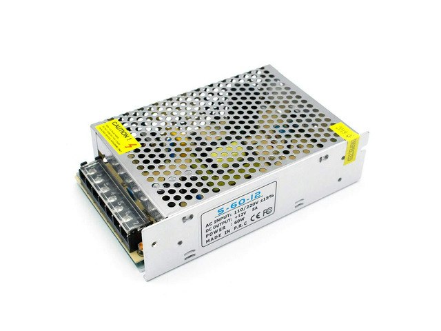 Kehipi 12V 60W 5A LED Power Supply: $59.99 Kehipi 12V 60W 5A LED Power Supply: $59.99