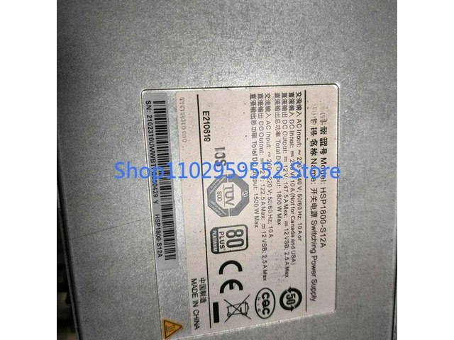 HSP1800-S12A Switching Power Supply: $123.62 HSP1800-S12A Switching Power Supply: $123.62
