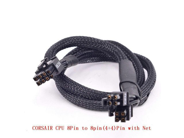 Corsair CPU 8-Pin to 4+4-Pin Power Supply Cable: $23.89 Corsair CPU 8-Pin to 4+4-Pin Power Supply Cable: $23.89