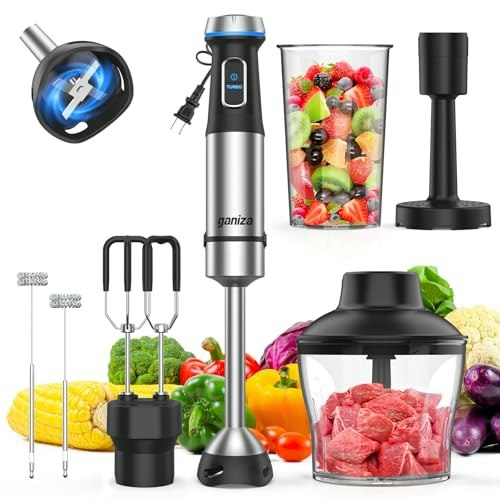 Ganiza 6-in-1 Corded Immersion Blender: $44.64 Ganiza 6-in-1 Corded Immersion Blender: $44.64