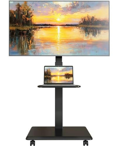 Ecotiny Rolling TV Stand for 32-75 inch TVs: $84.99 Ecotiny Rolling TV Stand for 32-75 inch TVs: $84.99