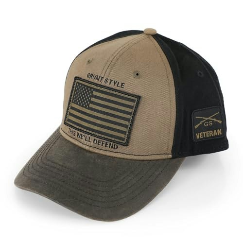 Grunt Style Veteran Flag Cap: $24.98