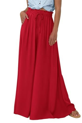 Prettygarden Women's Summer Wide Leg Palazzo Pants: $27.98 Prettygarden Women's Summer Wide Leg Palazzo Pants: $27.98