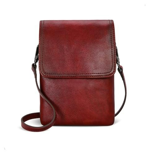 Iswee Leather RFID Blocking Small Crossbody Cell Phone Purse: $50.99 Iswee Leather RFID Blocking Small Crossbody Cell Phone Purse: $50.99