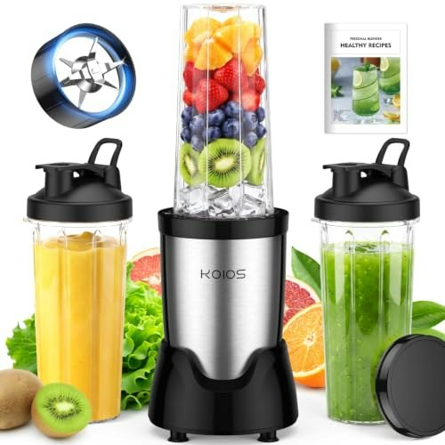 Koios BL319B Personal Blender 3-Pack 22oz Cups: $35.98 Koios BL319B Personal Blender 3-Pack 22oz Cups: $35.98