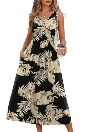 Wiholl Sleeveless Scoop Neck Midi Dress: $17.98 Wiholl Sleeveless Scoop Neck Midi Dress: $17.98