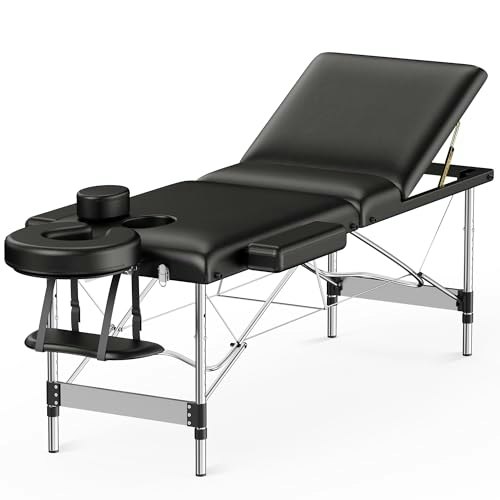Brelley 3-Section Portable Aluminum Massage Table: $94.97 Brelley 3-Section Portable Aluminum Massage Table: $94.97