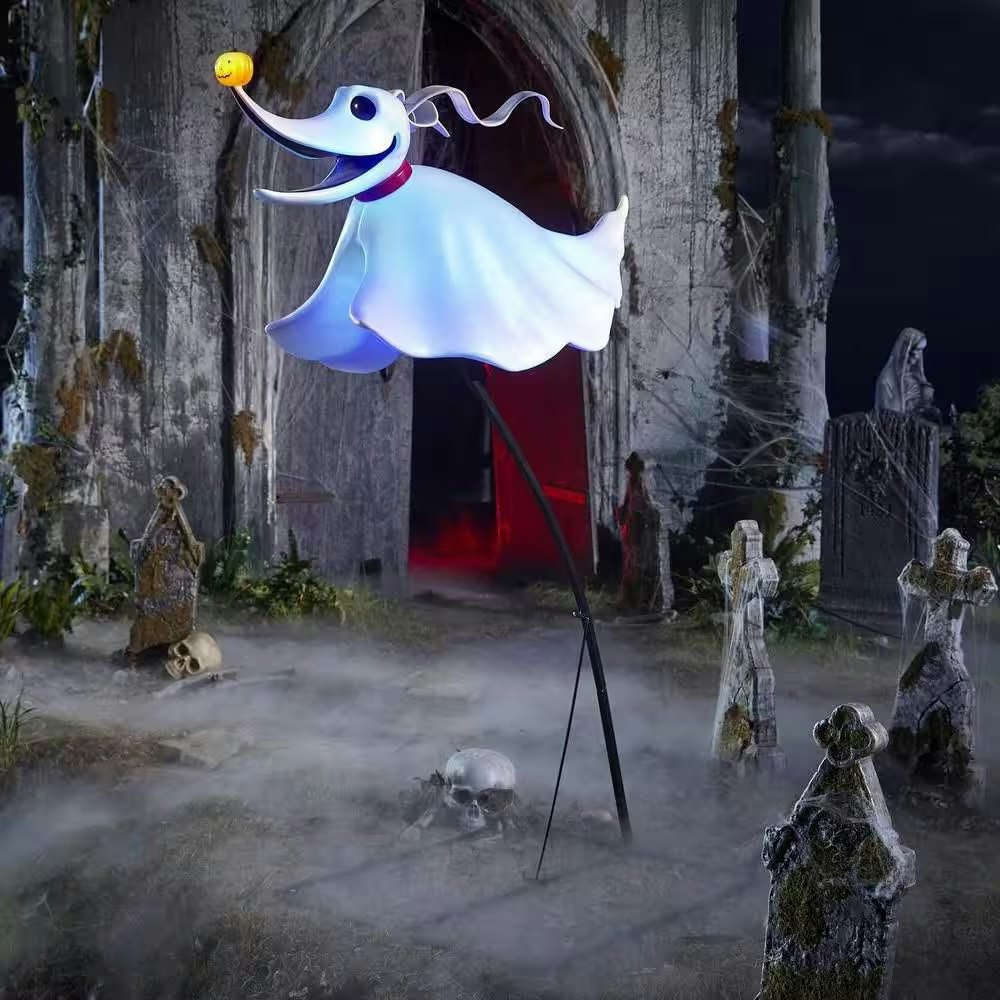 Disney 4.5-Foot LED Zero Halloween Decoration: $90