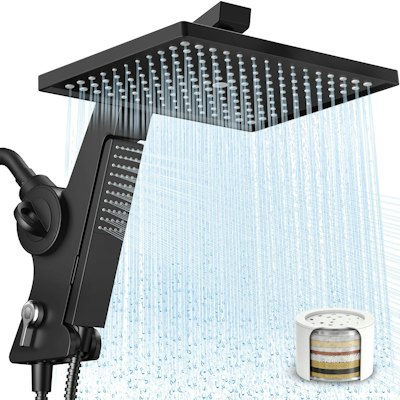 MakeFit Filtered Rain Shower Head for $70 + free shipping