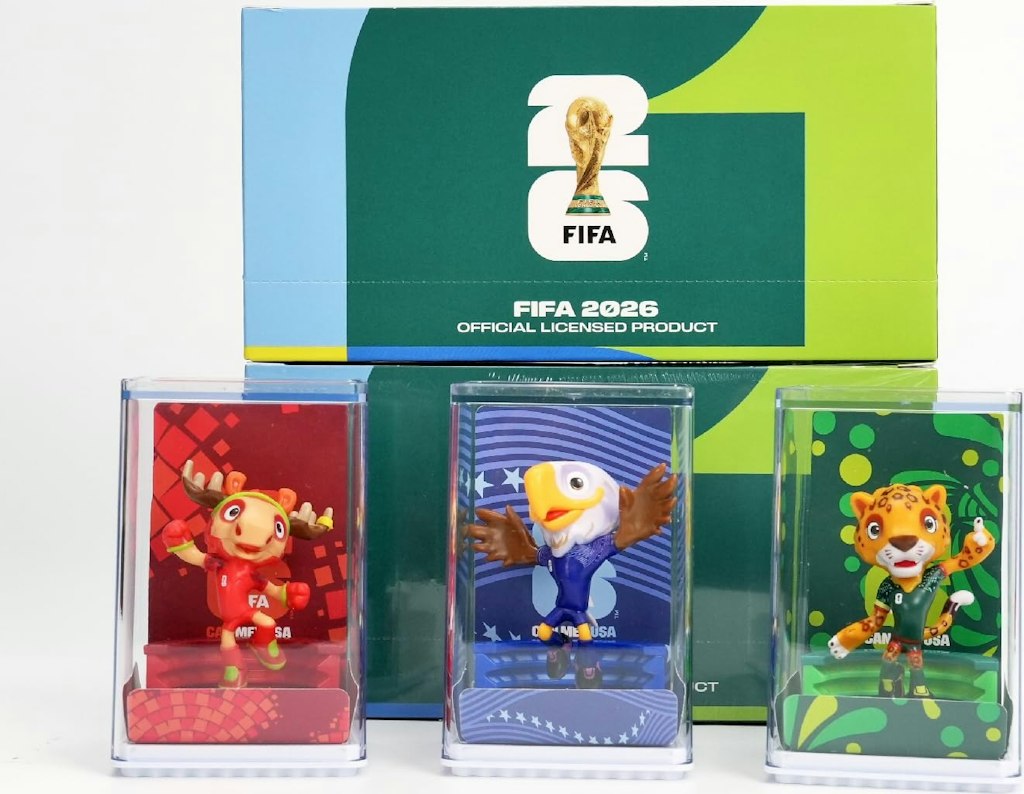 FIFA 2026 World Cup Official Mascot 4" Figurines Set: $9.99