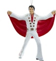 Kurt Adler Elvis Presley White Suit w/ Red Cape Ornament for $9 + free shipping w/ Prime