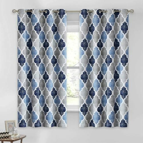 Beauoop 50x63-inch Moroccan Blackout Curtains 2-Pack: $40.99 Beauoop 50x63-inch Moroccan Blackout Curtains 2-Pack: $40.99