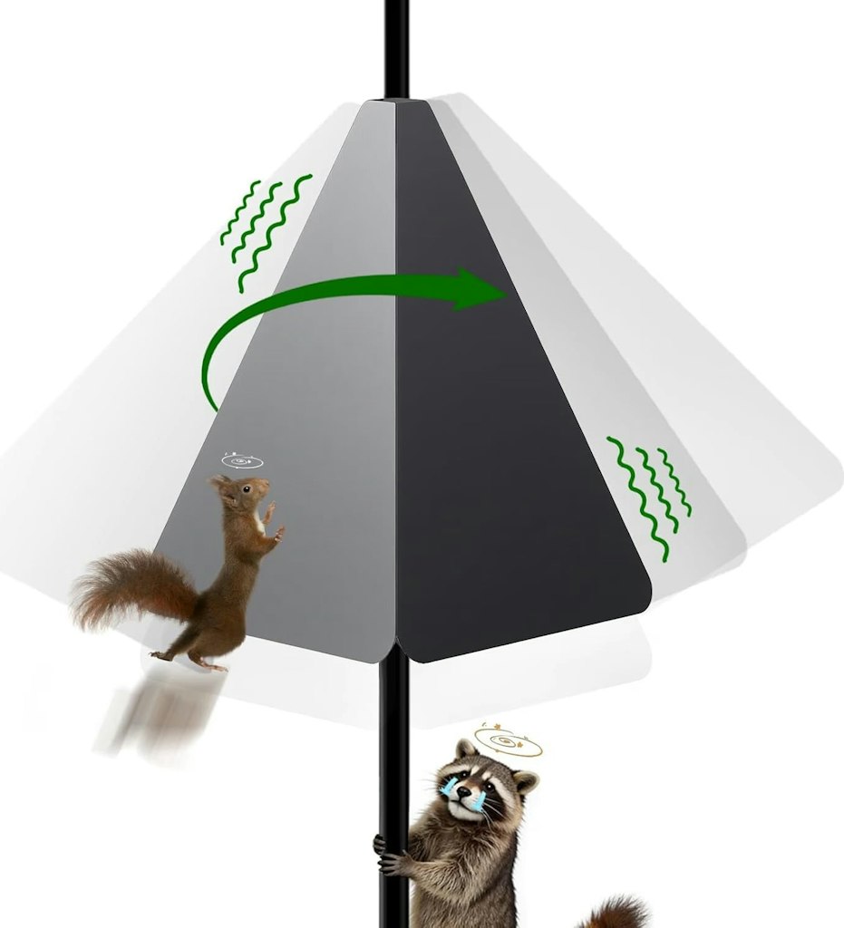 Squirrel Baffle: $24