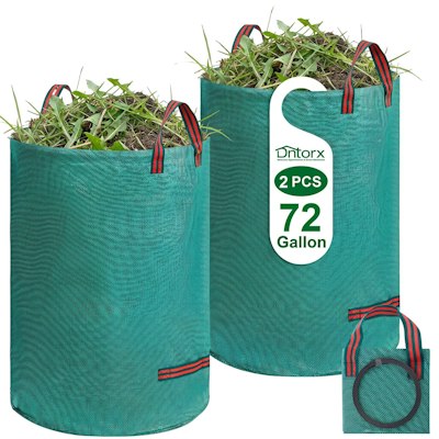 72-Gallon Reusable Yard Waste Bags 2-Pack for $12 + free shipping w/ Prime