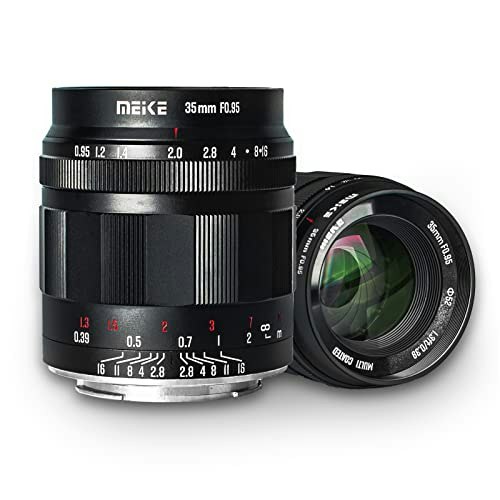 Meike 35mm f/0.95 Manual Focus Prime Lens for Sony E-Mount: $189 Meike 35mm f/0.95 Manual Focus Prime Lens for Sony E-Mount: $189