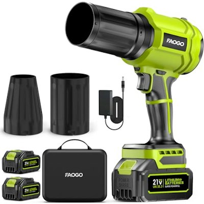 Cordless Leaf Blower 2-Battery Kit for $36 + free shipping