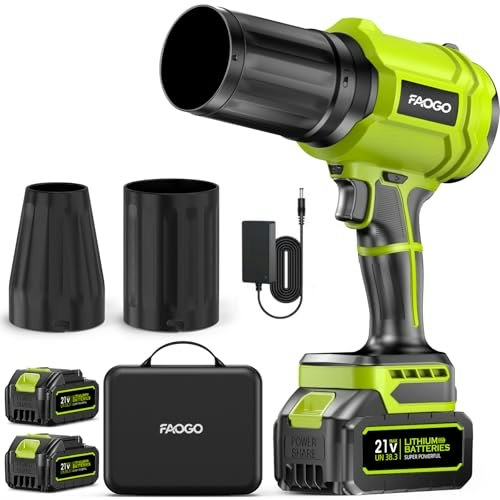 Cordless Leaf Blower 2-Battery Kit: $35.99
