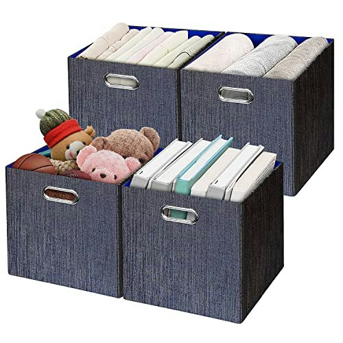 Posprica 11x11 Foldable Storage Bins 4-Pack: $31.99 Posprica 11x11 Foldable Storage Bins 4-Pack: $31.99