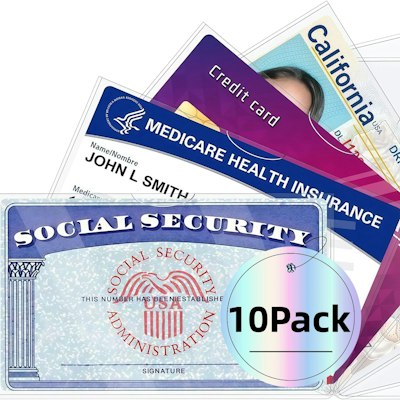 PVC Transparent Card Sleeve 10-Pack: 91 cents + free shipping w/ $25