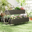 Williston Forge 3-Tier Metal Planter Box for $40 + free shipping