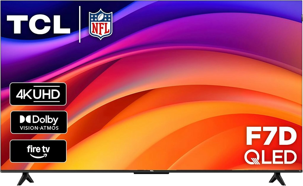 TCL F7D 55F7D 55" 4K UHD QLED Smart TV: $350