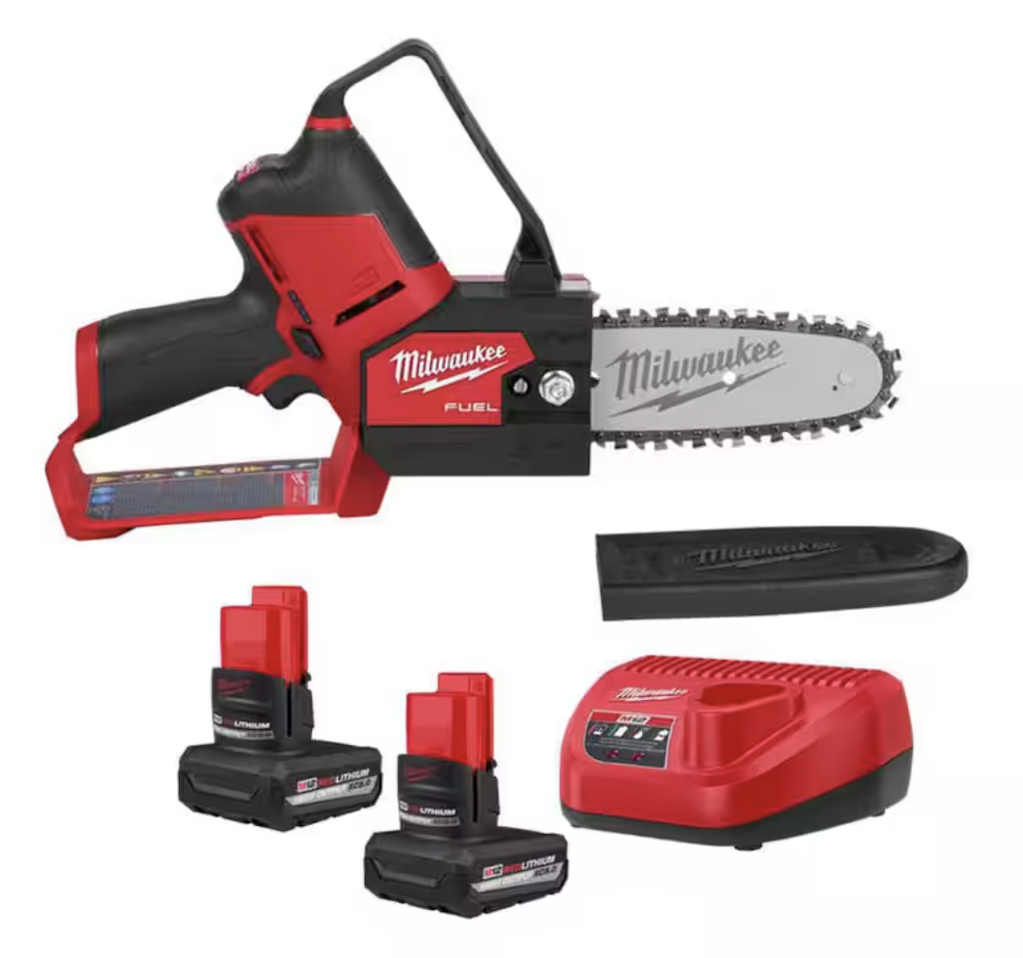 Milwaukee M12 Fuel Hatchet 6" Pruning Saw Bundle: $199