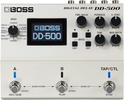 BOSS DD-500 Digital Delay Stompbox for $378 + free shipping