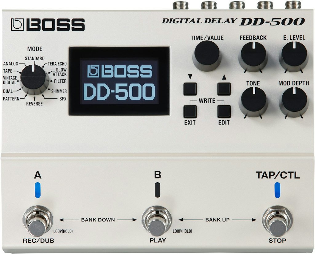 BOSS DD-500 Digital Delay Stompbox: $378 BOSS DD-500 Digital Delay Stompbox: $378