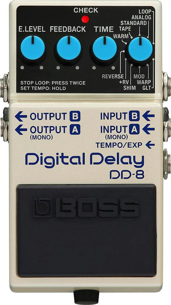BOSS DD-8 Digital Delay Guitar Effects Pedal: $169