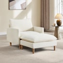 Latitude Run Choquette Upholstered Chaise Lounge for $210 + free shipping