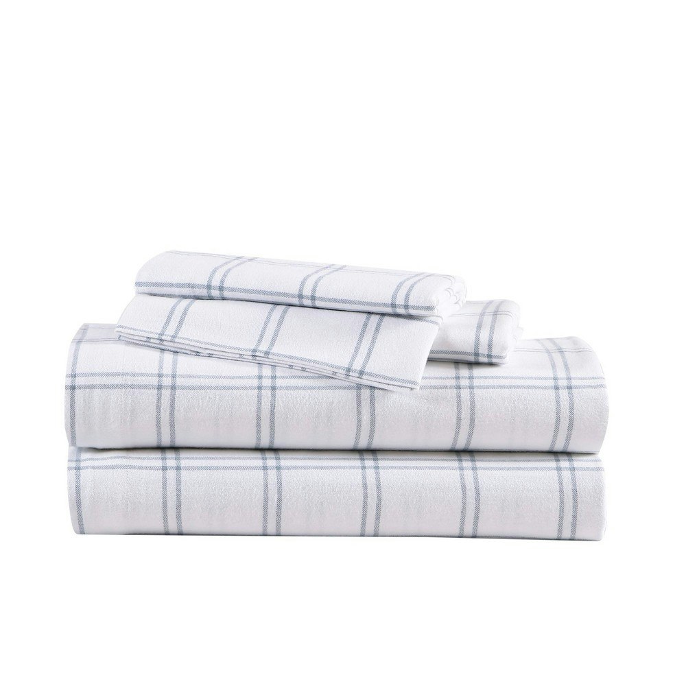 Eddie Bauer Westridge Plaid Flannel Sheet Set: $47.99