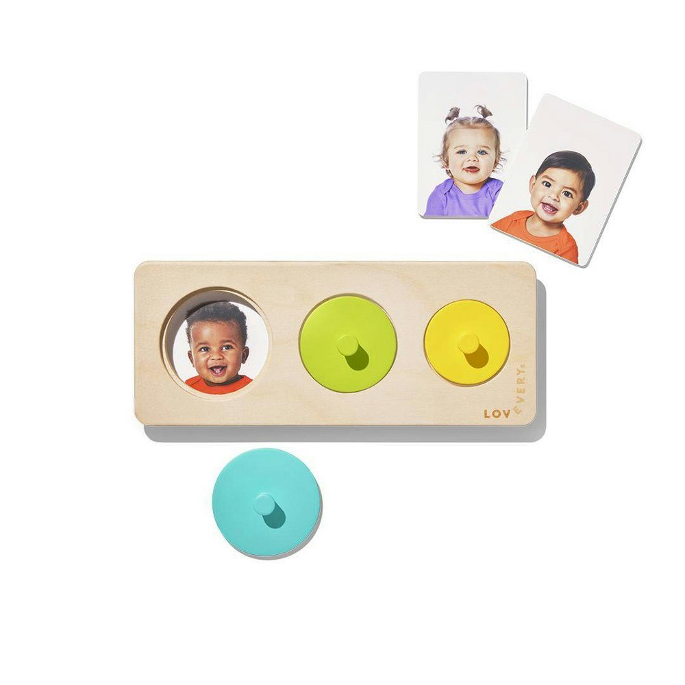 Lovevery Things I See Toddler Puzzle 4-Piece Set: $19.99