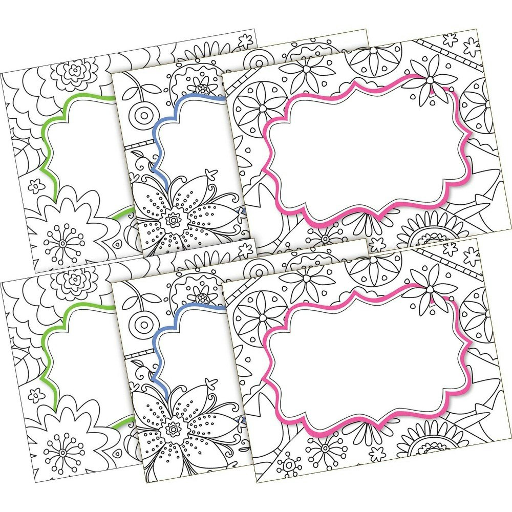 Color Me! In My Garden Self-Adhesive Name Tag Labels 90-Count: $19.69 Color Me! In My Garden Self-Adhesive Name Tag Labels 90-Count: $19.69